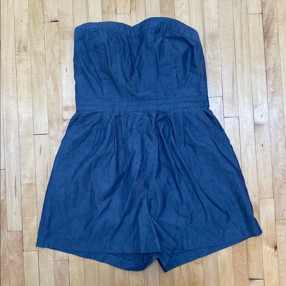 Strapless Romper